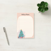 Lijst met kerstcontrole om planerontwerp uit te vo post-it® notes (Kantoor)