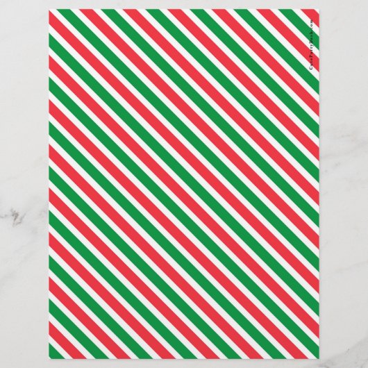 Lijst met kerstwensen voor kinderen (Achterkant)