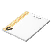 Lijst met landskoppels notitieblok (Gedraaid)