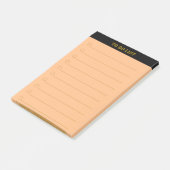 Lijst met persoonlijke taken post-it® notes (Schuin)
