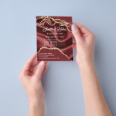 Lijst met prijzen voor lichaamsmassage beeldhouwen flyer (Hand)