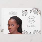 lijst met twee poten brochure (Voorkant / Achterkant)