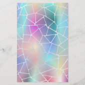 lijst met veeleisende holografische schoolbenodigd (Achterkant)