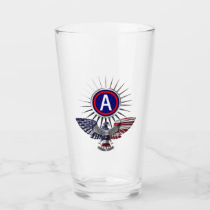 lijst met verrijkt patchpatroon van het derde lege glas
