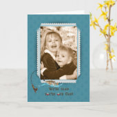 Lijst op de vogeldag Gevist Kaart (Gele Bloem)