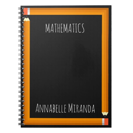 Lijst potlood notitieboek (Voorkant)