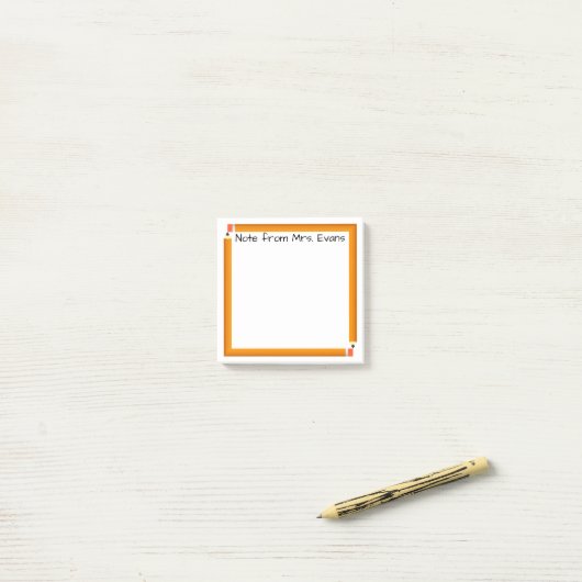 Lijst potlood post-it® notes (Op bureau)