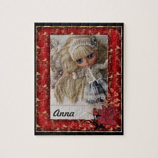 lijst, , retro, foto lijst legpuzzel (Verticaal)