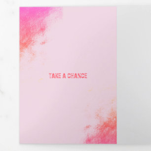 Lijst roze bergringloop drieluik kaart