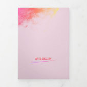 Lijst roze bergringloop drieluik kaart (Cover)