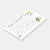 LIJST SAVINGS CONTROLEREN POST-IT® NOTES (Schuin)