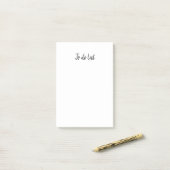 Lijst toevoegen Naam leraar toevoegen Eenvoudige m Post-it® Notes (Op bureau)