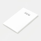 Lijst toevoegen Naam leraar toevoegen Eenvoudige m Post-it® Notes (Schuin)