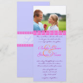  Lijst Tortelduifjes Weddenschap Kaart (Voorkant / Achterkant)