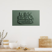 Lijst TV Islamitisch Poster (Keuken)