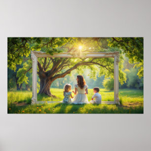 Lijst-tv-ontwerp Poster