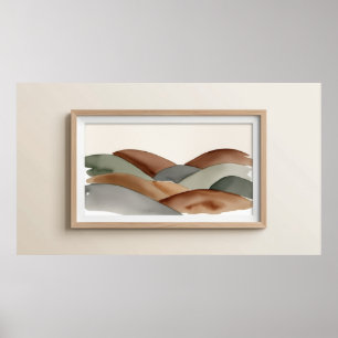 Lijst-tv-ontwerp Poster