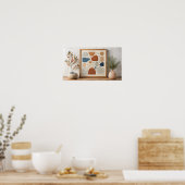 Lijst-tv-ontwerp Poster (Keuken)