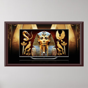 Lijst TV Pharaonic Poster