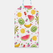 Lijst Two-tti Frutti 2nd Birthday Cadeaulabel (Achterkant)