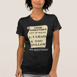 Lijst van artikelen van de richtlijn t-shirt