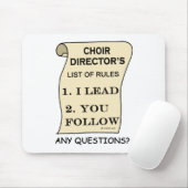 Lijst van artikelen van het reglement van de direc muismat (Met muis)