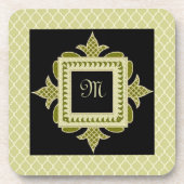 Lijst van de Fleur-de-lis Drankjes Onderzetter (Voorkant)