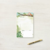 Lijst van de groef aan-do post-it® notes (Op bureau)