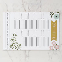 Lijst van Floral Prayer