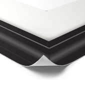 Lijst van het Lijst van de Bind Faux Poster (Hoek)