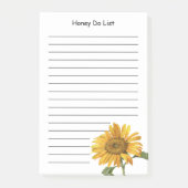 Lijst van honing post-it® notes (Voorkant)
