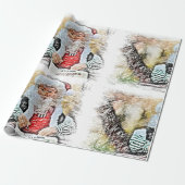 Lijst van Kerstmis Cadeaupapier (Uitgerold)