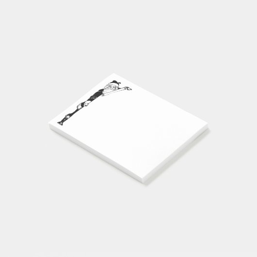 Lijst van Kerstmis Post-it® Notes (Schuin)