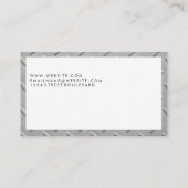 Lijst van metaal | Visitekaartje QR-code (Achterkant)