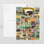 Lijst van nationale parken in de Verenigde Staten Briefkaart (Voorkant / Achterkant)