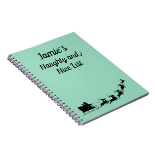 lijst van Naughty en Nice Notitieboek
