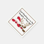 Lijst van Naughty of Nice Servet (Hoek)