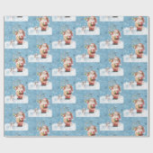 Lijst van Nice voor de kerstman Cadeaupapier (Vlak)