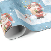 Lijst van Nice voor de kerstman Cadeaupapier (Rol Hoek)