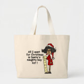 Lijst van Sinterkletters Grote Tote Bag (Voorkant)