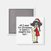 Lijst van Sinterkletters Magneet (Voorkant / Achterkant)