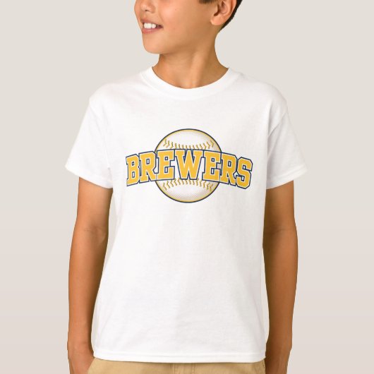 Lijst van spelers van Milwaukee Brewer T-shirt (Voorkant)