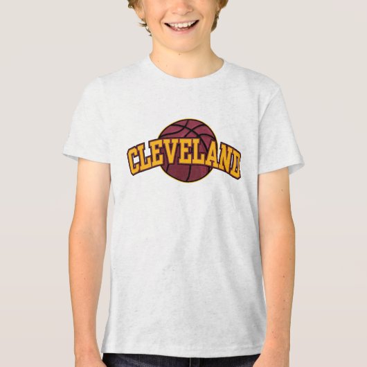 Lijst van spelers van NBA Cleveland Cavaliers Tri-Blend Shirt (Voorkant)