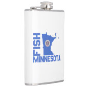 Lijst van staten van Minnesota Fish State Heupfles (Rechts)