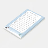 Lijst van te ondernemen activiteiten Bullfinch & S Post-it® Notes (Schuin)