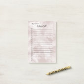 Lijst van vandaag Waterverf Splashes KIES KLEUR Post-it® Notes (Op bureau)