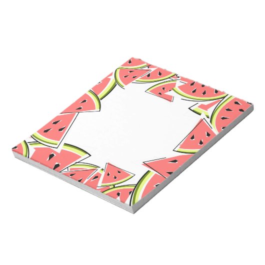 Lijst van watermeloenen notitieblok (Gedraaid)