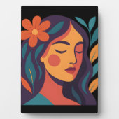 lijst voor meisjes fotoplaat (voorkant)