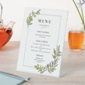 Lijst voor olijftakken reclamebord met voetstuk (Insitu)