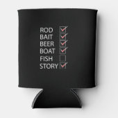 Lijst voor uitchecken Vist Blikjeskoeler (Voorkant)